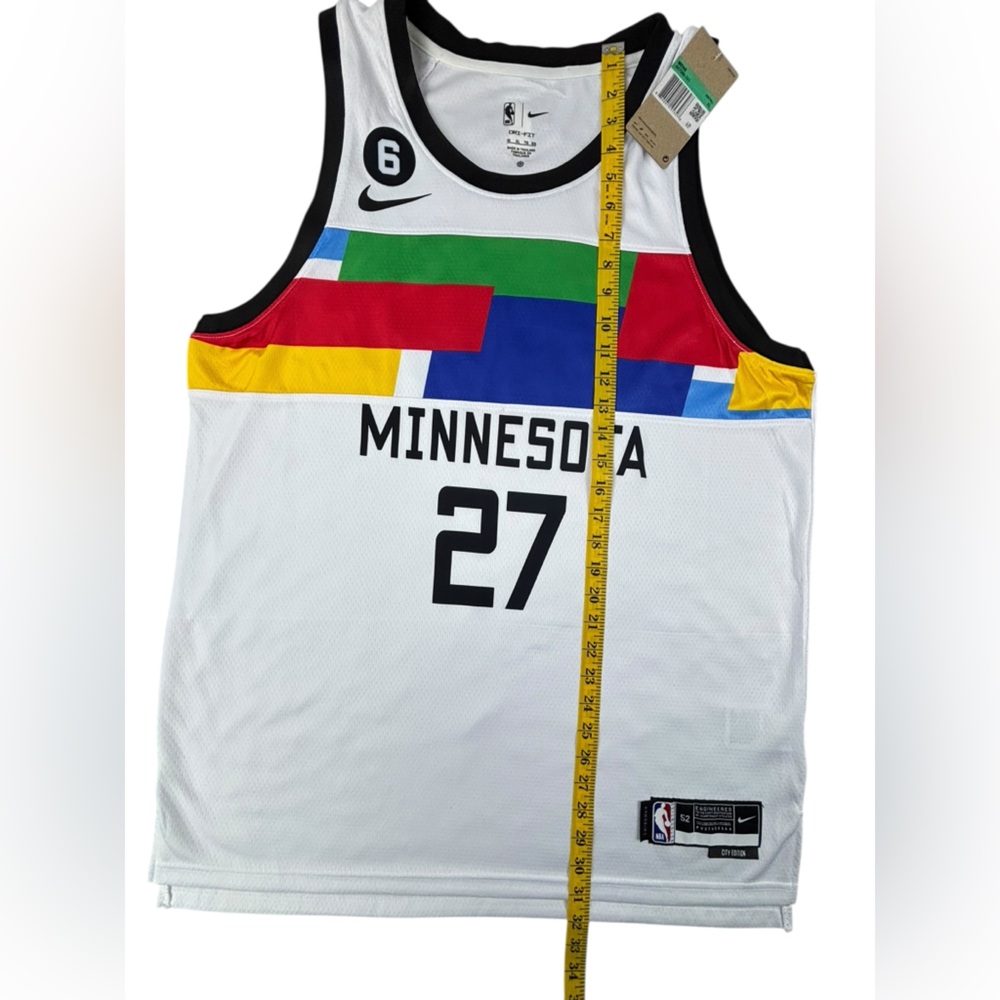 NWT | Nike | City Edition‎ Minnesota Timberwolves Rudy Gobert Jersey | XL/52 - Picture 5 of 6